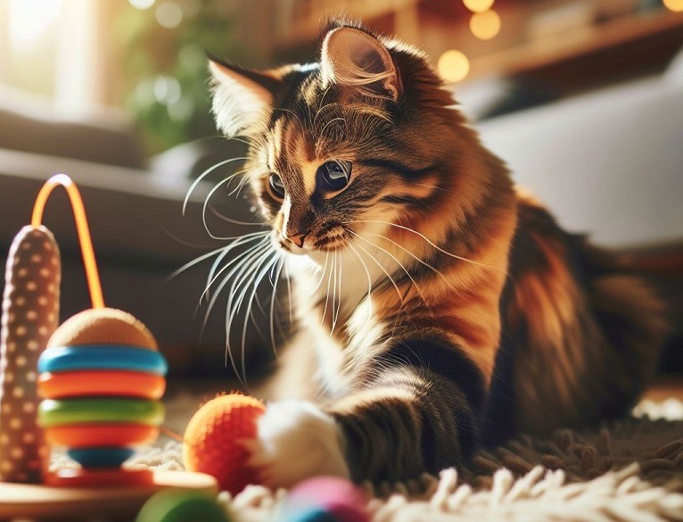 A Importância dos Brinquedos Interativos para Gatos
