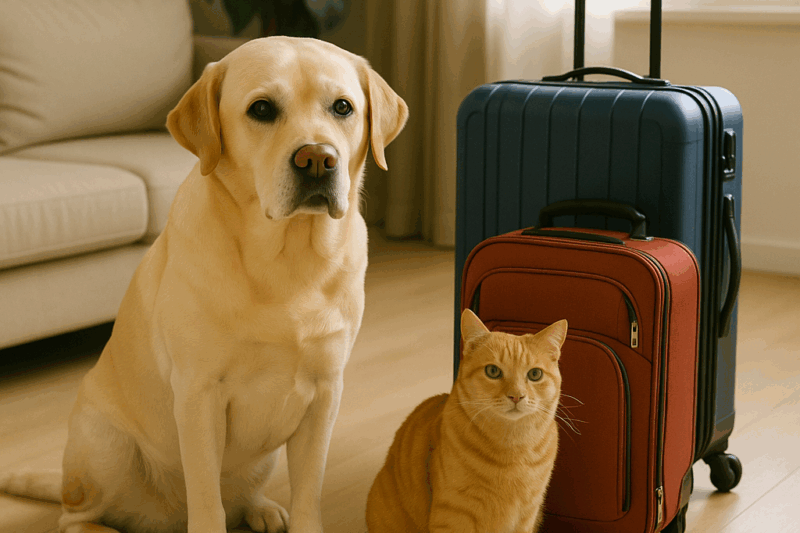 O Que Fazer Com o Seu Animal Nas Férias