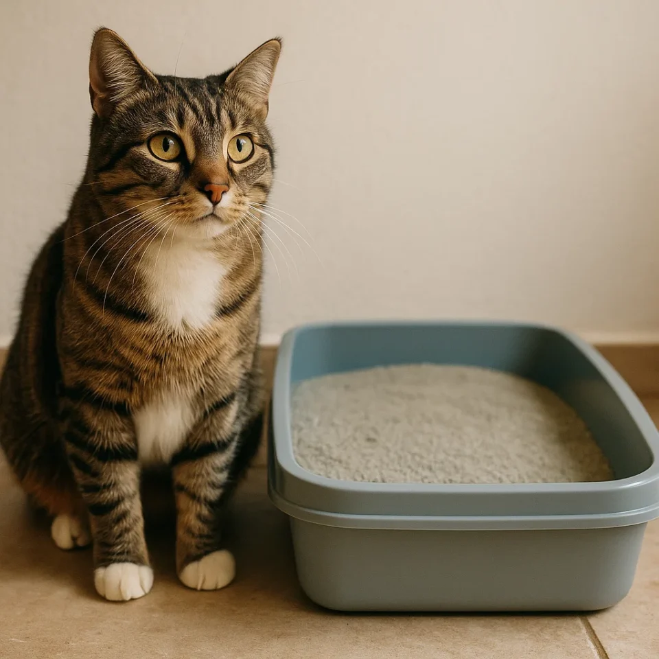 A melhor areia para gatos