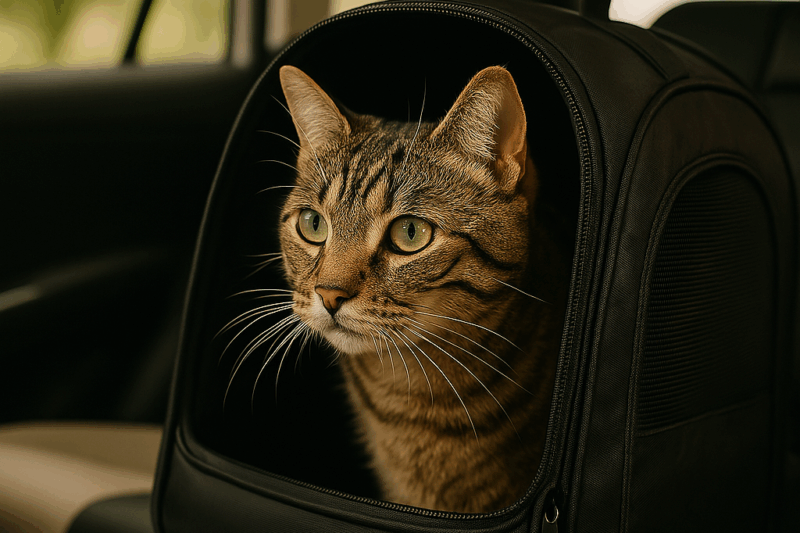 Viajar com Gatos: Como Garantir uma Viagem Segura e Tranquila